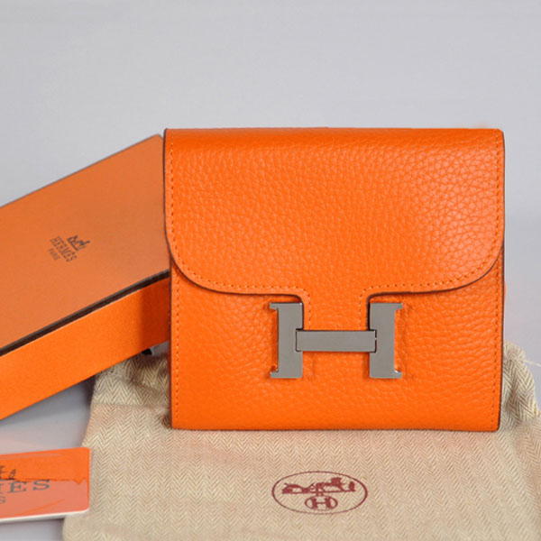 エルメス コンスタンス・コンパクト財布 オレンジ色 シルバー金具 | 最新のファッション - 楽天ブログ