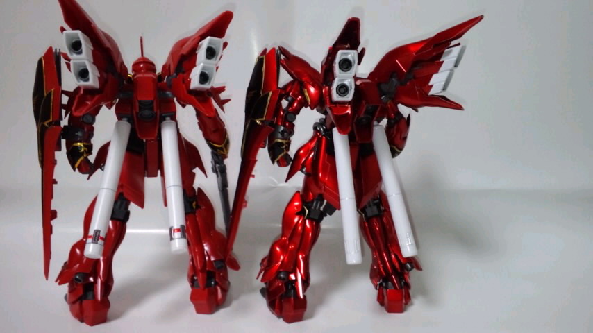 HGUCシナンジュ チタニウムフィニッシュ | たかがプラモ、されど