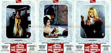 世にも怪奇な物語 ロジェ ヴァディム ルイ マル フェデリコ フェリーニ監督 フランス1967 ラッコの映画生活 楽天ブログ