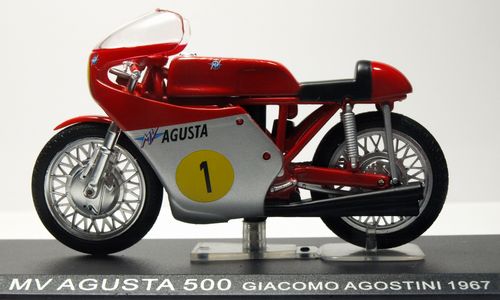 MV AGUSTA 500 ジャコモ・アゴスティーニ 1967 | ミニカー・ガレージ