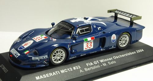 ixo Maserati MC12 ミニカー 1/43 マセラティ ixo 1/43 マセラティ MC12 08 スパ24時間耐久レース 4位 #15 B