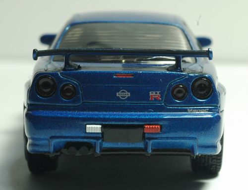 1/30スカイラインGT-Rブラック ダイヤペット保証書付き(当時物) ダイヤペットSG-16 日産 スカイライン GT-R （BNR32) 暗灰メタ
