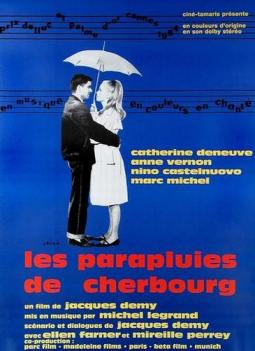 新品本物 ジャック ドゥミ 復刻版ポスター シェルブールの雨傘 Poster Les Parapluies de Cherbourg