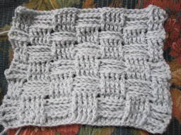 かぎ針で市松模様編みと糸レポ ゆったりと手しごと時間 楽天ブログ