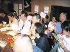 会場の賑わい!
