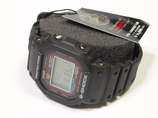 G-SHOCK 発売20周年記念モデル DW-5000SP-1JR | 時計とか買いたくなっ