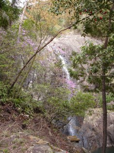 深谷の第一の滝