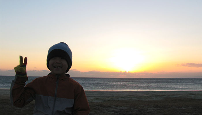 大晦日の日の出 20071231