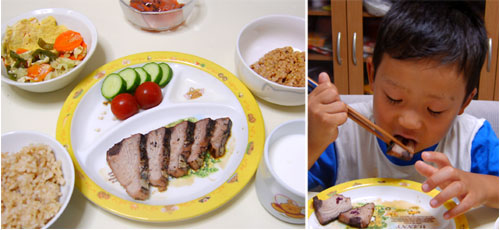 夕食 20060629