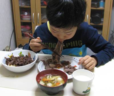 夕食 20071218
