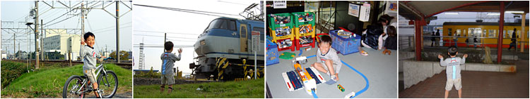 いつもの線路 鉄道おもちゃ屋 20051123