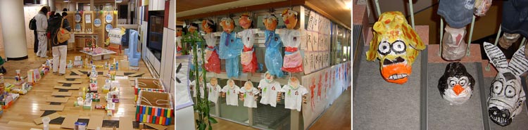 作品展 1階・2階