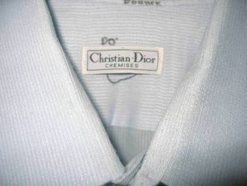 本物？偽物？ Christian Dior Chemisesのシャツを古着屋で買う | 田中およよNo2の「なんだかなー」日記 - 楽天ブログ