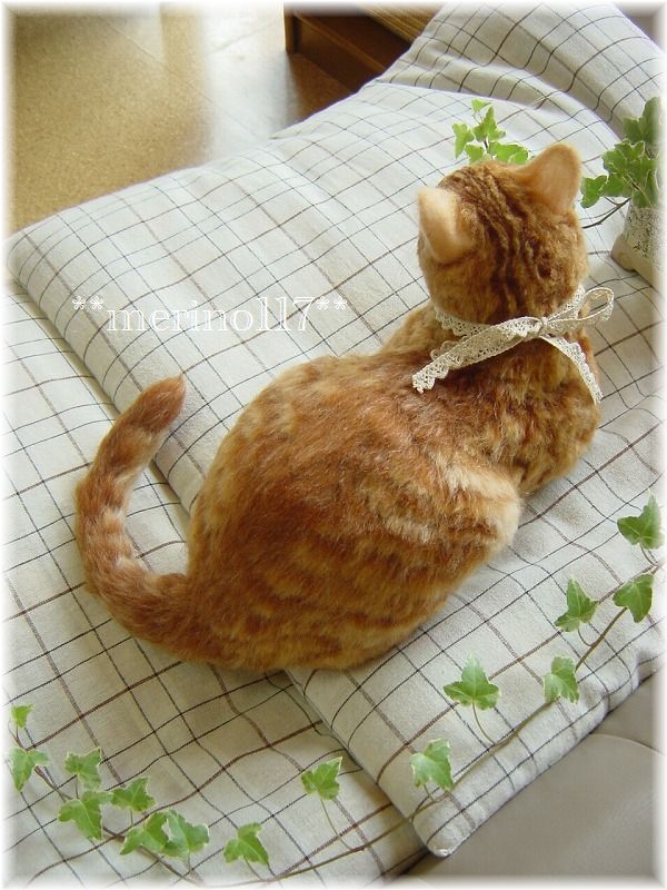 Amazon | 【動画あり】羊毛フェルト オーダーメイド 超リアル 猫