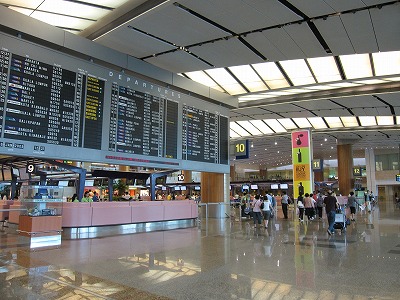 チャンギ空港内