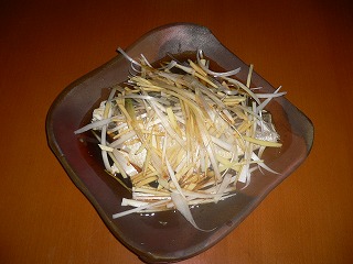 白身魚のねぎ油風