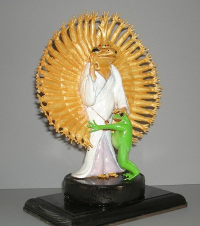 C2白烏起源の亀仏陀 ルアンポーリュ師の亀聖体「パヤタオルアン」が