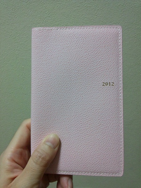 2012年の手帳を買いました\(^o^)／ | ヒトカラマニア - 楽天ブログ