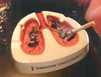 【⭐︎STAR⭐︎】肺皿 Ashtray from Singapore Cancer Society | AI'S DAIRY LIFE