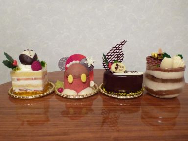 本日のクリスマスケーキ アンバサダーホテル チックタックダイナーのケーキたち Hana Hana World 楽天ブログ