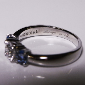 サンタマリアのアクアマリンの婚約指輪できました。元町宝石店長のブログ | 横浜元町宝石店長のブログ - 楽天ブログ