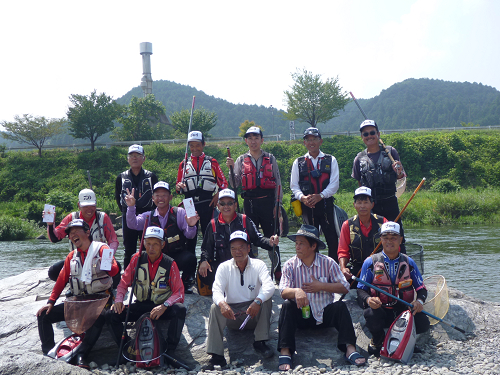 吉野川 大鮎釣り大会 おいやん の鮎掛け 楽天ブログ