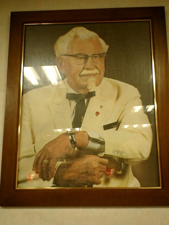 カーネル・サンダース 肖像画 Yahoo!オークション - 非売品 ビンテージ KFC ケンタッキー