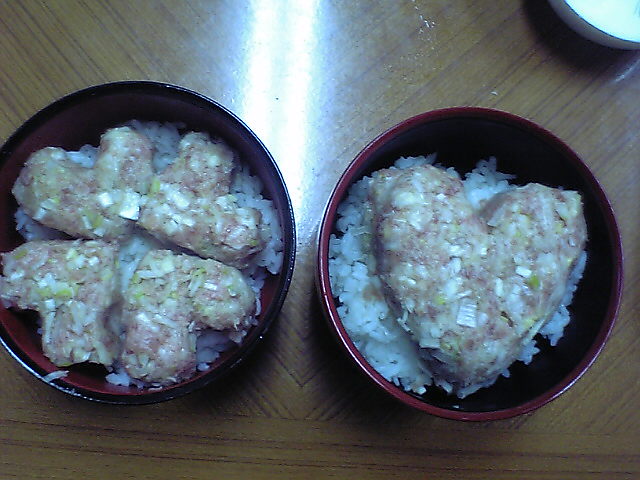 バレンタインご飯