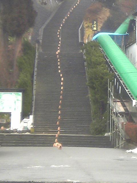 翌朝の飯盛山