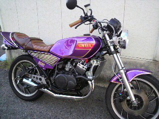 ヤマハ RZ250完成です！！！ | バイクBAKA 雅 MIYABI 日記 - 楽天ブログ