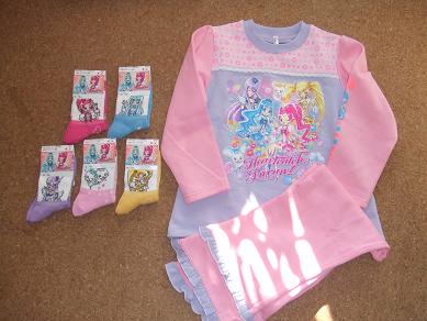 ハートキャッチプリキュア☆洋服、パジャマ、ソックスを購入しました | お買いもの記録 - 楽天ブログ
