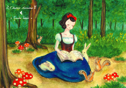 白雪姫の絵 きらきら みーつけた 楽天ブログ