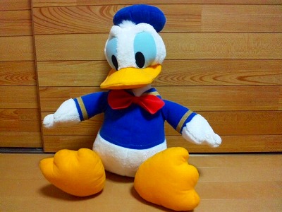 ジャンボサイズ ドナルドダック ぬいぐるみ | のらPのぬいぐるみ