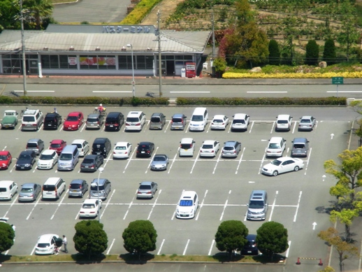 与島PA第二駐車場
