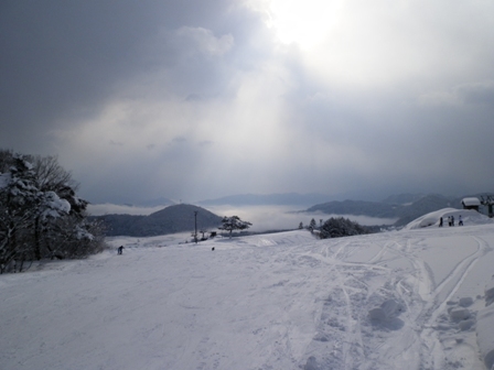 神鍋山頂より