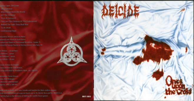 DEICIDE『Once Upon The Cross』／1995年 3rd | おじなみの日記