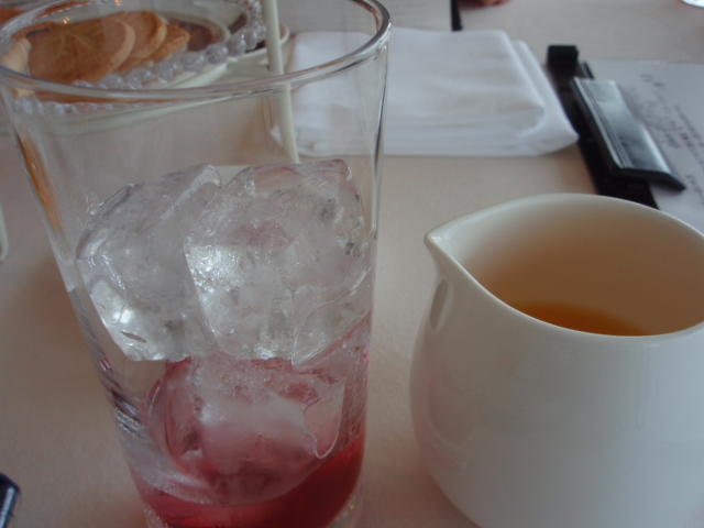 カシスシロップ5分の1