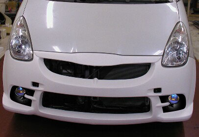 Subaru R1 Ducks Garden Aero Front Bumper オリジナルでカスタムしよう