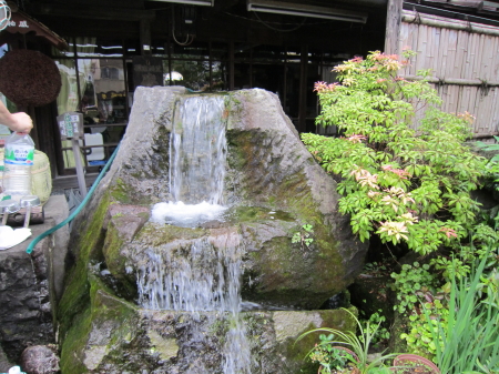 片山 酒造 の 仕込み 水