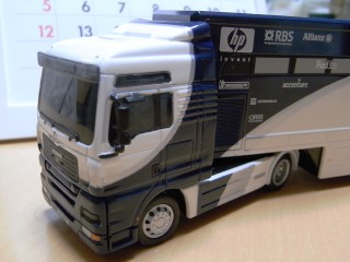 京商 1/64 R/Cトランスポーター BMW Williams F1 Team Truck | 竹下世界塔のラジコンガレージ - 楽天ブログ