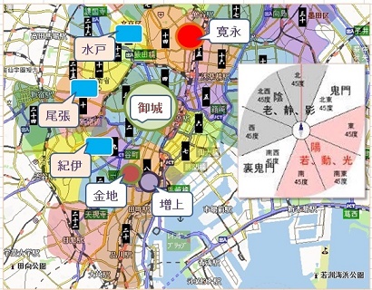 江戸の表鬼門 裏鬼門 政権の都市思想 60歳代のひろば 楽天ブログ