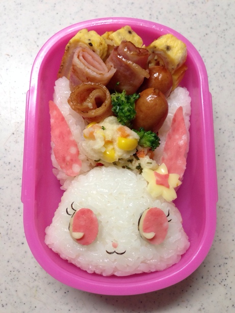 キャラ弁 11月5日 ジュエルペット ルビー 弁当 Dainaの白いおうち 楽天ブログ