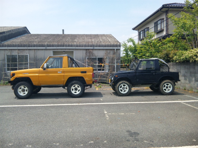 トゥーバー　 3月3日 ジムニーにトゥーバー取付 : 松代一彦のTJラングラー走行記