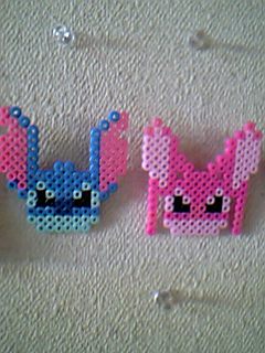 アイロンビーズ パーラービーズ スティッチ エンジェル ぁみまま日記 楽天ブログ