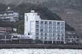 湯の児温泉　海と夕やけ