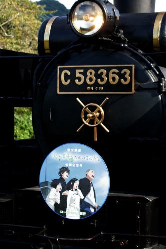 Front sign of Class C58 Steam Locomotive