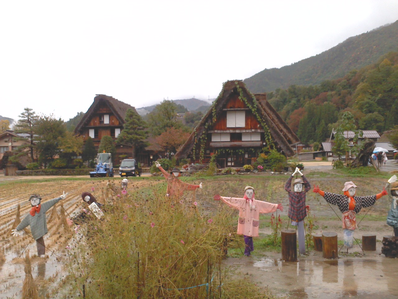 白川郷 雨の中 のんびりのんびり きまま生活 楽天ブログ