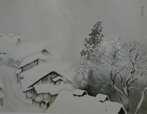 川合玉堂吹雪 (640x494).jpg