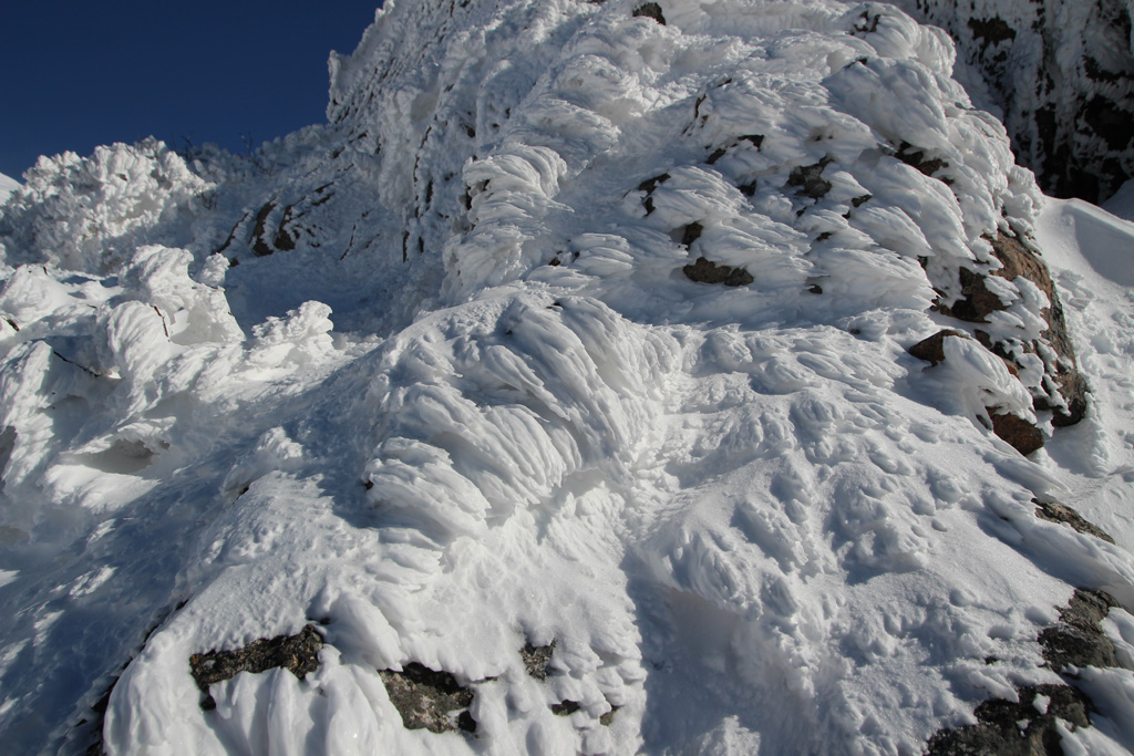 谷川岳・海老の尻尾