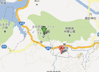 さがみ湖リゾート　プレジャーフォレスト 地図